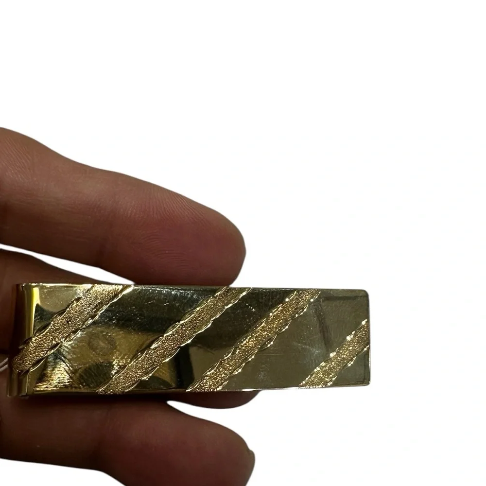 14K Yellow Gold Money Clip